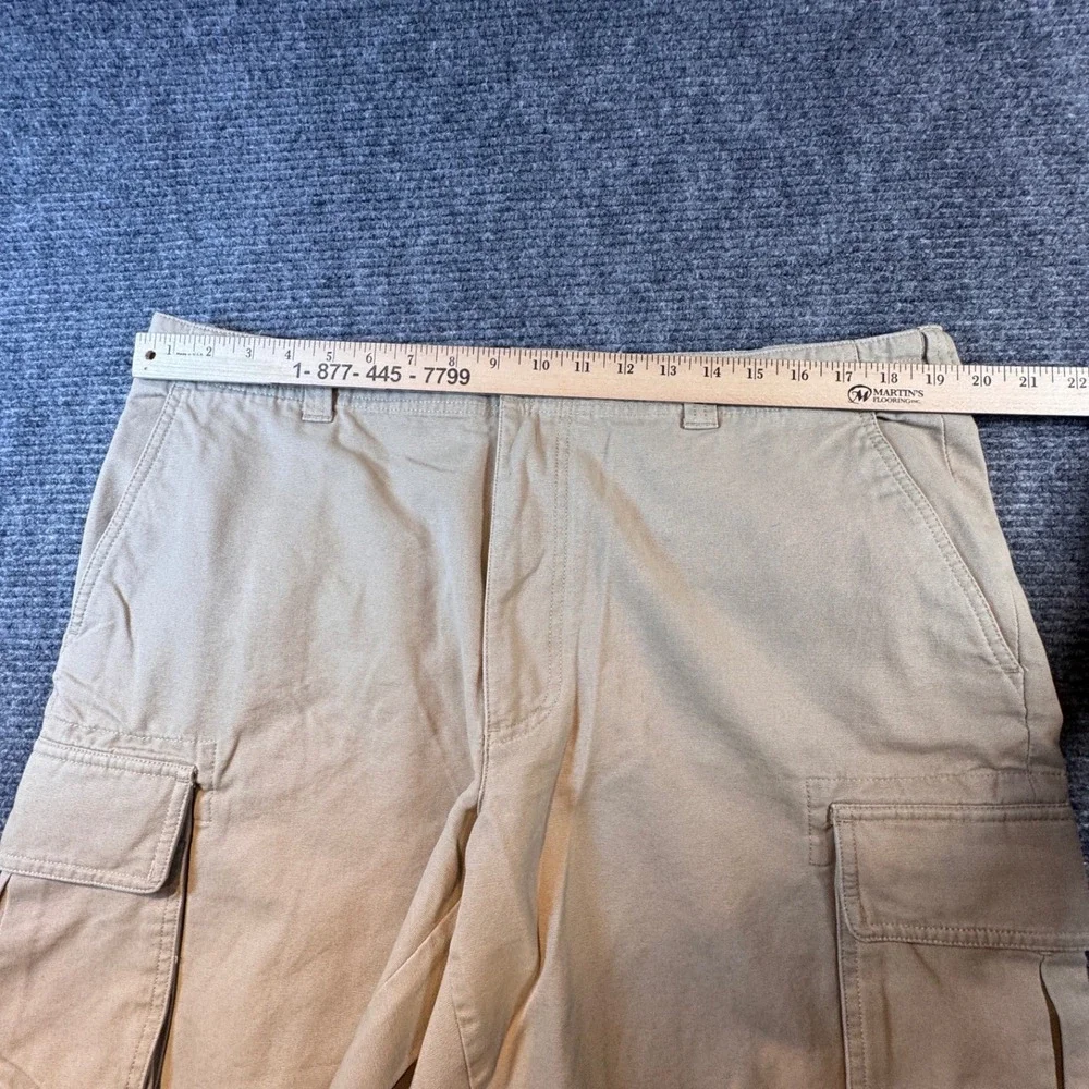 Brooks Brothers Cargo Shorts Mens 38 Brown Classic Length Skater‎ Hip Hop